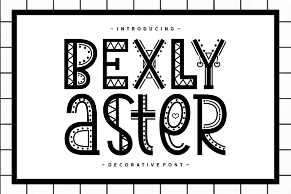 Bexly Aster Font for Web Design
