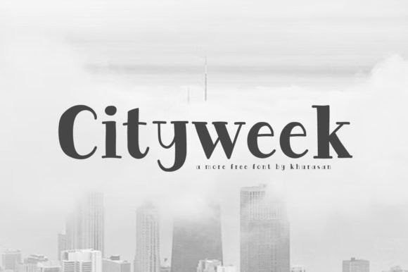 Cityweek Font Review for Modern Branding