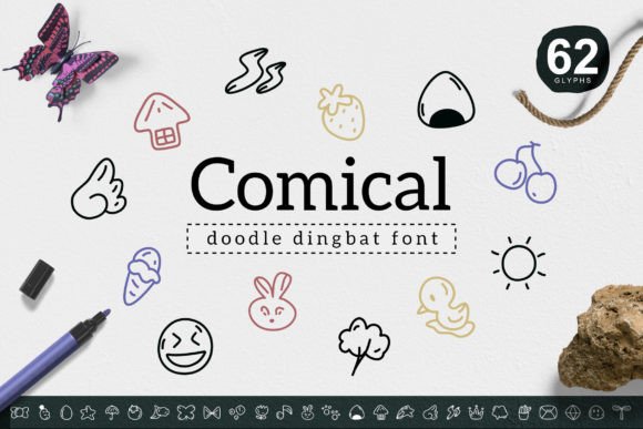 Comical: A Playful Font for Digital Creativity