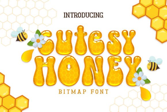 Cutesy Honey: A Playful Font for Bold Campaigns