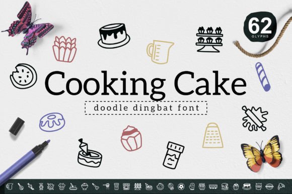 Discover the Charm of Cooking Cake in Editorial Design