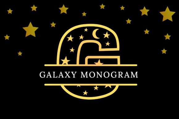 Galaxy Monogram Font for Polished Branding