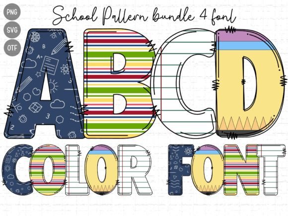How School Pattern Elevates Branding with Playful Typography