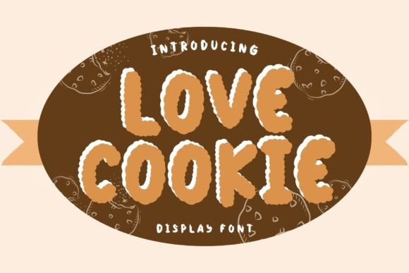 Love Cookie: A Playful Display Font for Branding Projects