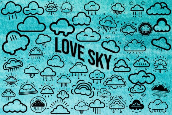 Love Sky Font for Business Branding