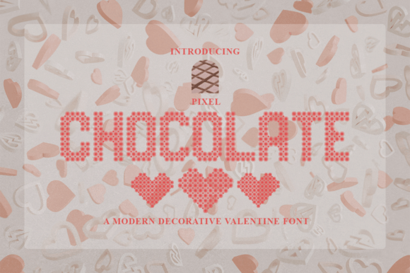 Pixel Chocolate Font for Creative Projects