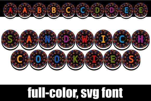Sandwich Cookies Font for Web Design Projects