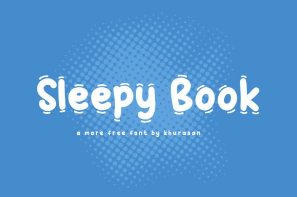Sleepy Book Font for Modern Campaign Design