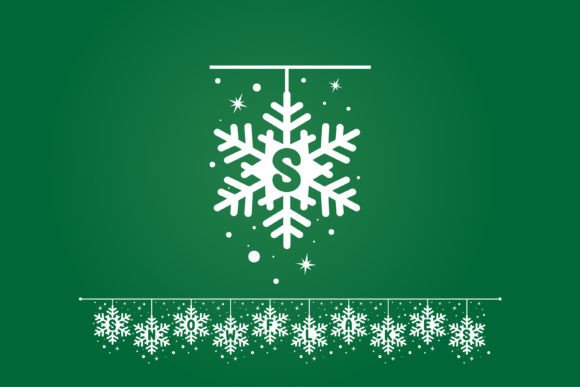 Snowflakes String: A Festive Font for Holiday Branding