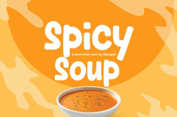 Spicy Soup: A Handwritten Font for Modern Editorial Design