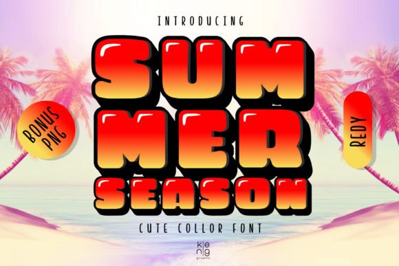 Summer Season Redy Font for Vibrant Digital Campaigns
