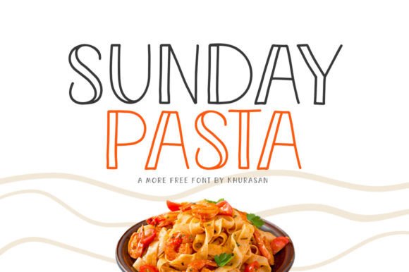 Sunday Pasta Font for Web Design Projects