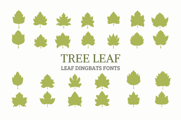Tree Leaves Font Review for Real Design Projects
