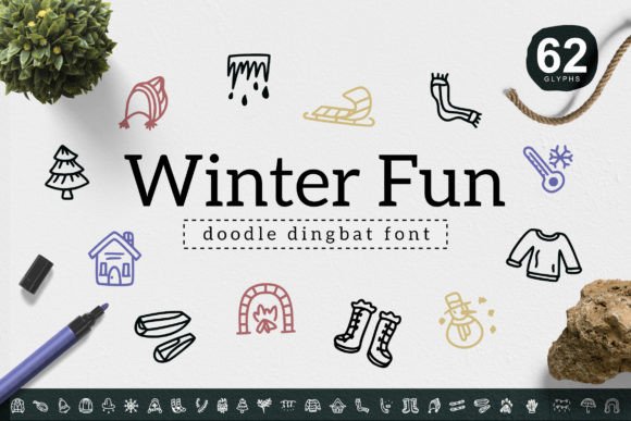 Winter Fun Font for Branding and Design Projects